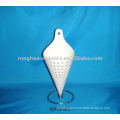 White Porcelain French Fries Holders with Stand